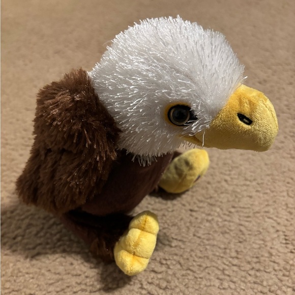 Webkinz 8" Bald Eagle HM214 RETIRED - NO CODE - Picture 2 of 9